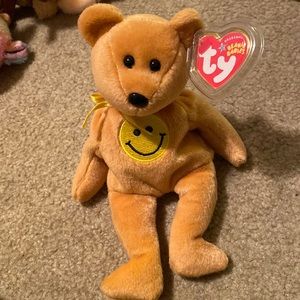 Ty Beanie Babies Baby Dimples Teddy Bear Ultra Rare Vintage Collectible Gift